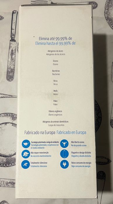 Purificador de ar - Airfree tulip- Novo