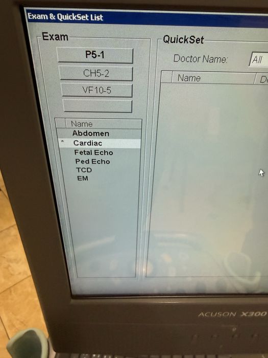 УЗД апарат Simens Acuson X300