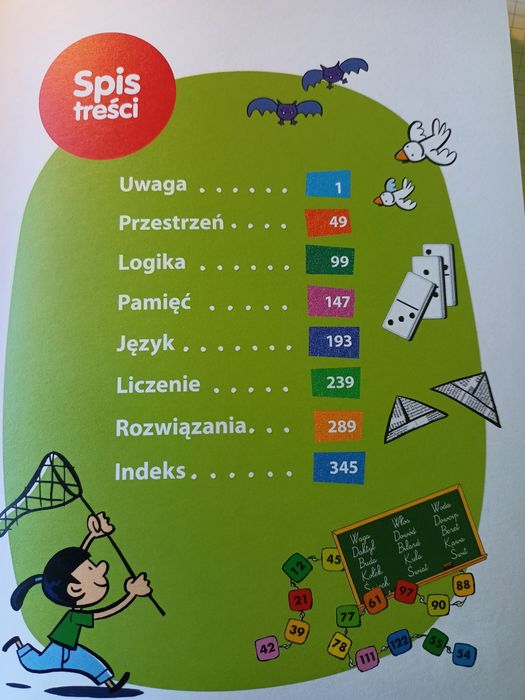 Mały geniusz, książka, zadania dla dzieci, zabawa, nauka.