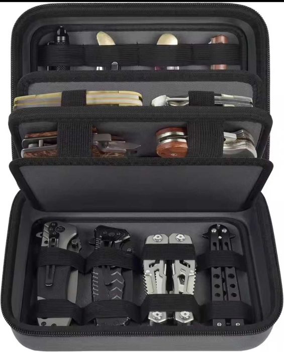 Сумка органайзер для складных ножей мультитулов EDC кейс