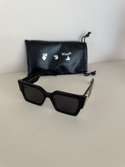 Okulary dloneczne Off White  + etui