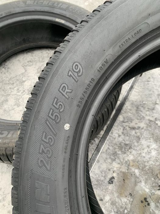 Шини 235/55 R19 Michelin 6-6,5мм,