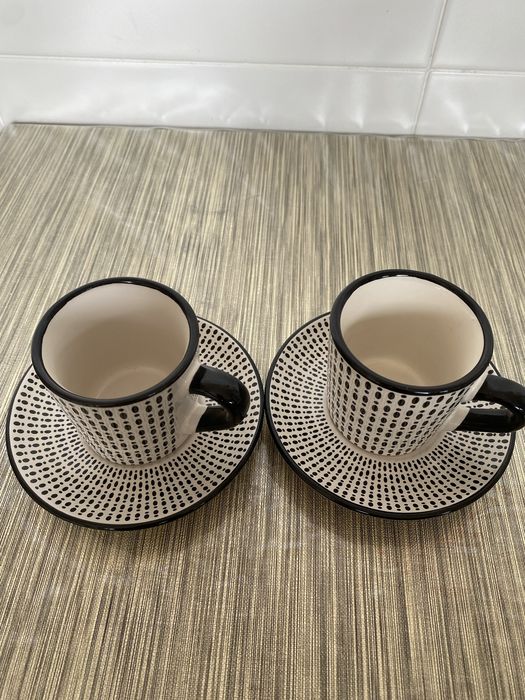 Conjunto 6 chavena de cafe e pires433903060868802561