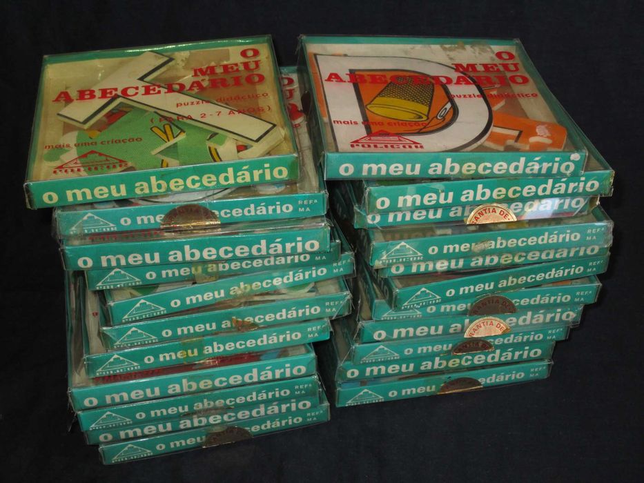Brinquedo O meu primeiro abecedário Puzzle Policor