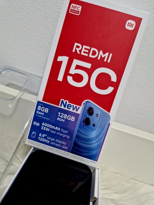 Telemóvel Redmi 15 C Blue