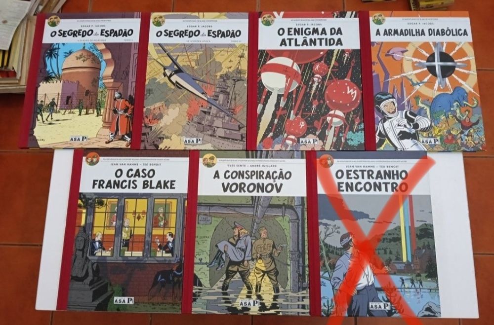 41 Blake and Mortimer Albums Since 1964