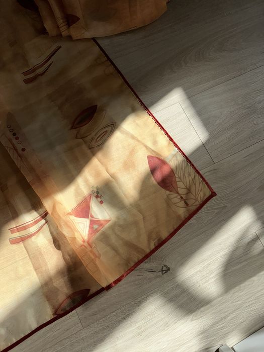 Zasłonki tiulowe na taśmie 4 szt