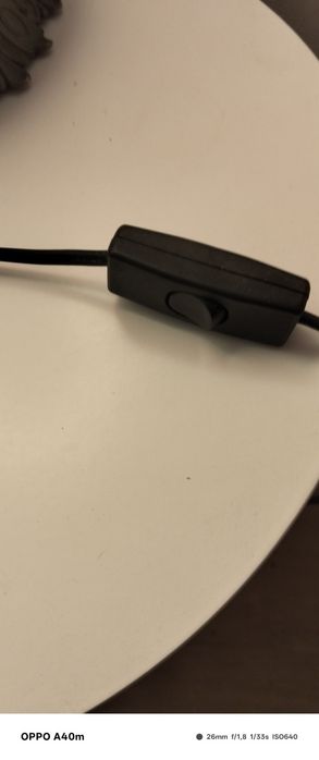 MAGNÍFICO candeeiro de mesa