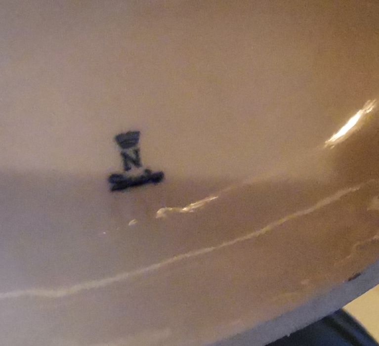 Castiçal para 2 velas da famosa marca Capodimonte