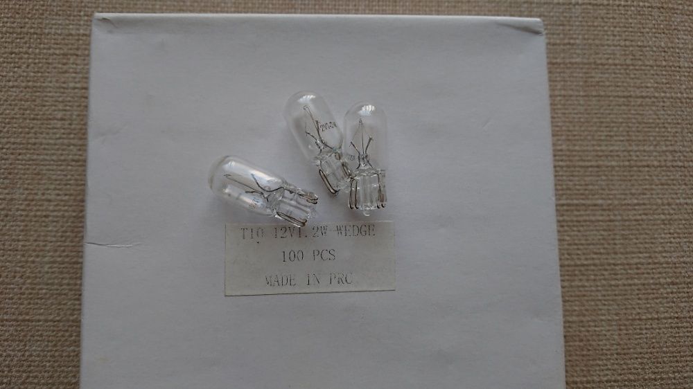 Лампы для кнопок игровых автоматов Т10 12V, микрики