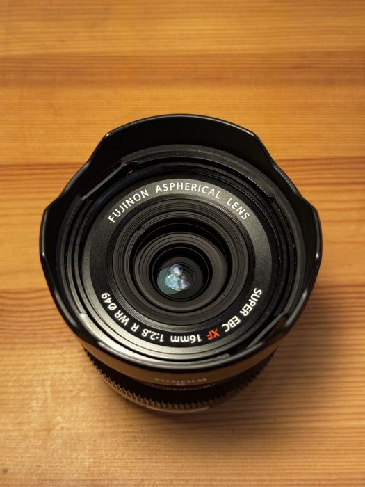 Lentes Fujinon XF16mmF2.8 R WR