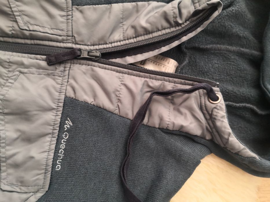 Bluza hybrydowa Quechua z kapturem rozm M