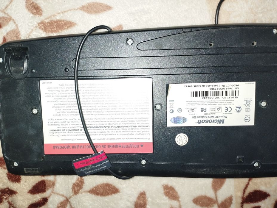 Клавиатура Microsoft wired keyboard 500