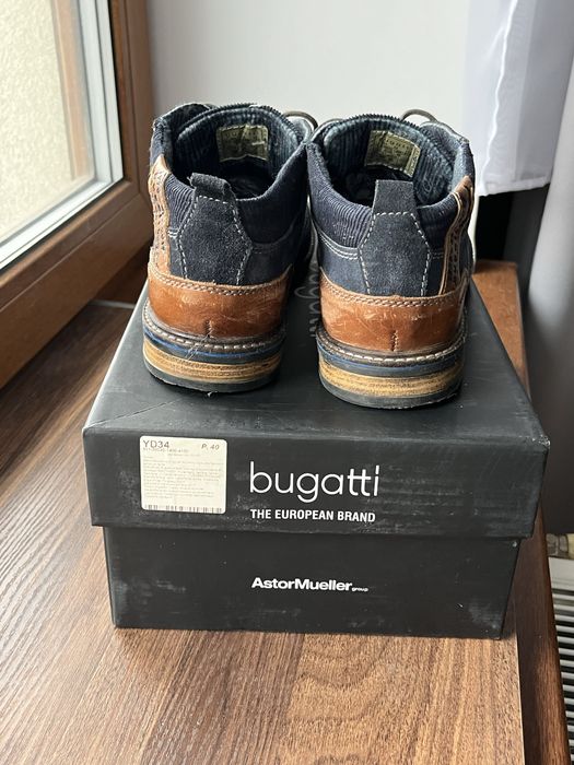 Туфлі Bugatti dark blue