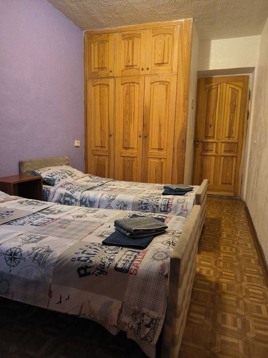 Реальная‼️Посуточно 3-к квартира Левый берег‼️ 6 мест. Калиновая‼️