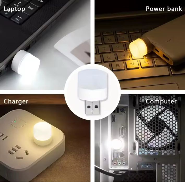 Лампа Baseus mini clip lamp для читання, роботи або на подарунок