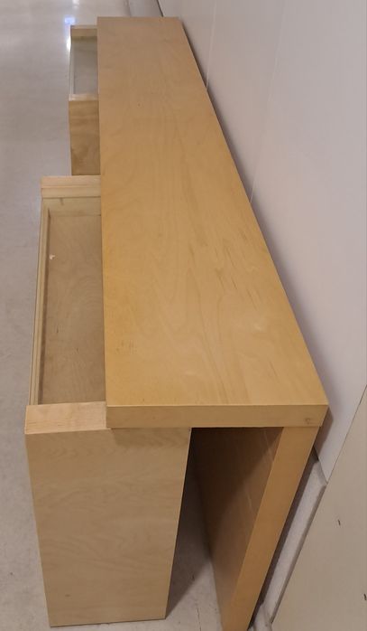 Cabeceira cama com extensões laterais