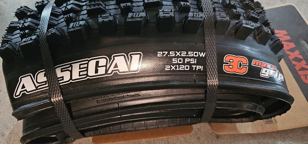 Pneu novo maxxis assegai  27.5x2.50