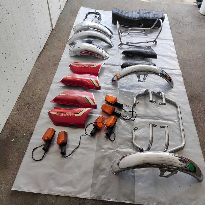 Części cb 250/350 /450 /550/650/750/900/cbx 1000  kufer schuh denfeld