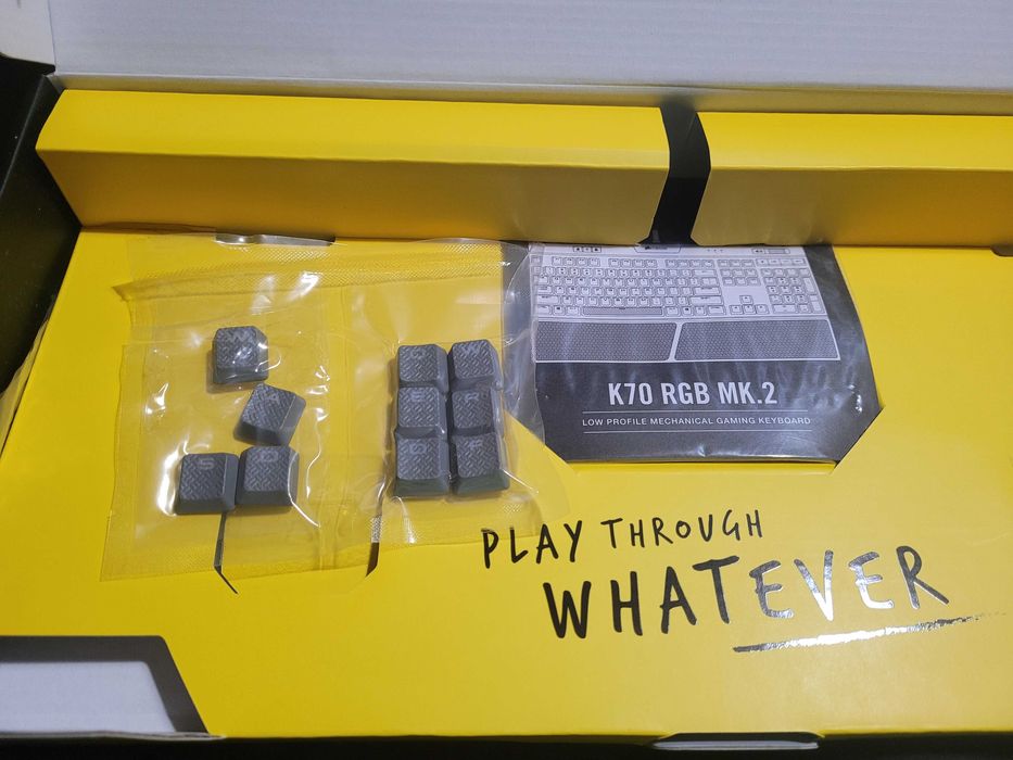 Corsair Gaming K70 RGB MK.2 Mechanical Keyboard – Low Profile RAPIDFIRE64283889665539123