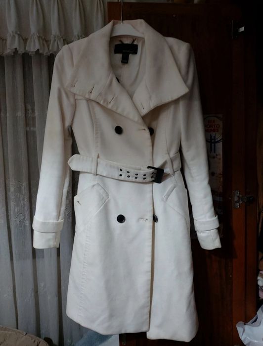 Casaco branco Mango