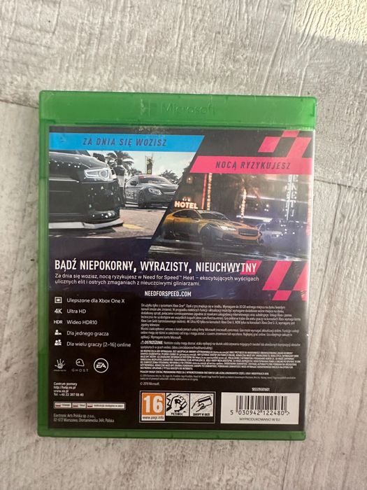 Gra need for speed heat xbox