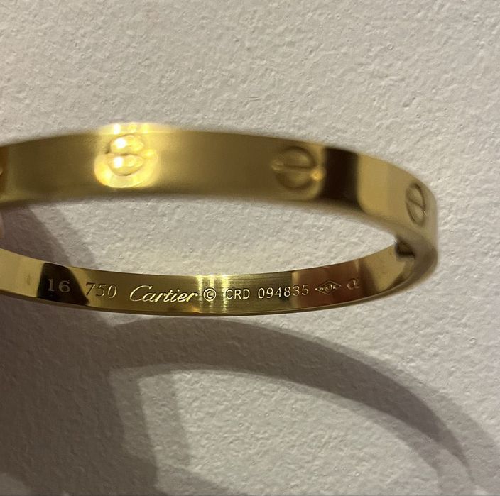 Pulseira Cartier Love