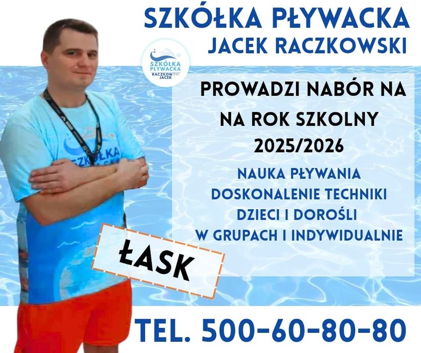 Nauka pływania dla dzieci i dorosłych w przemiłej atmosferze.