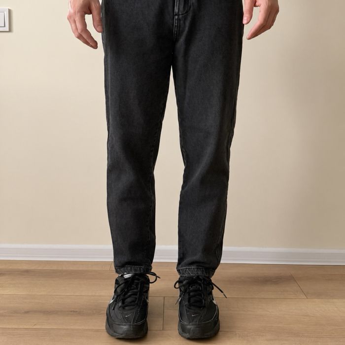 Джинси чоловічі, чорні та сині Reserved, House штани джинсові Baggy, прямі Straight