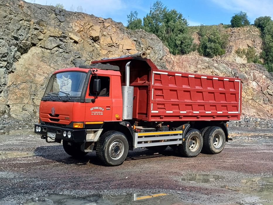 Оренда самоскида ТАТРА 25 тонн.