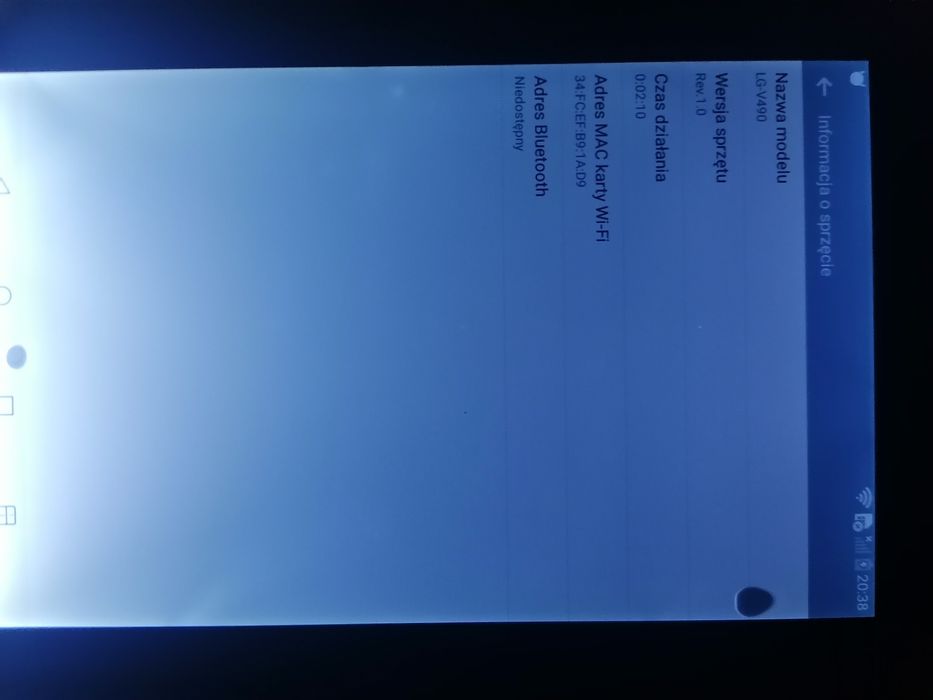 tablet  LG w super cenie