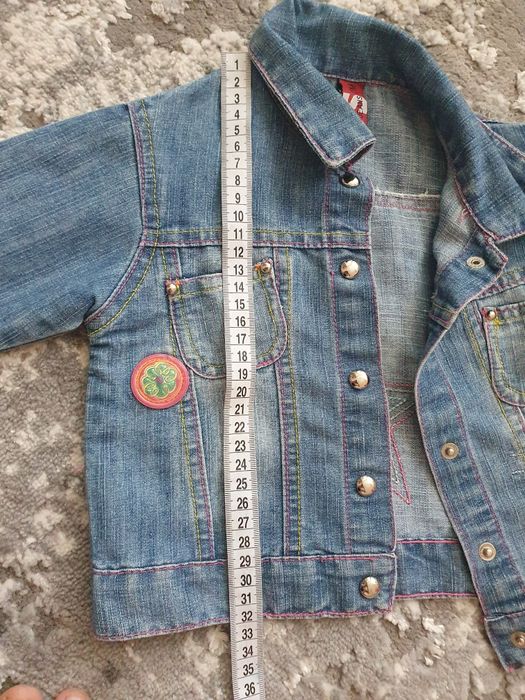 Куртка джинсова для дівчинки