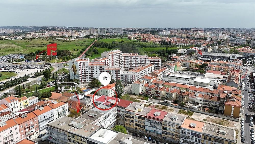 Apartamento T2 para venda — Falagueira-Venda Nova, Lisboa