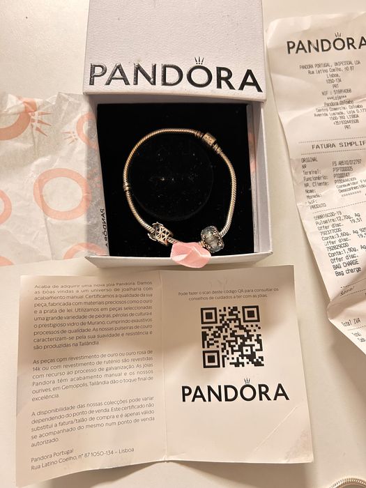 Duas pulseiras pandora