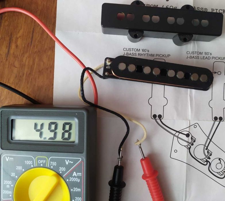 Fender Jazz Bass neck pickup USA.