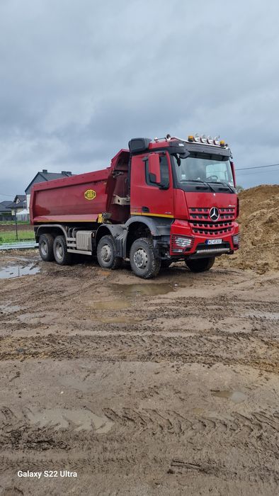 Wywrotki usługi transportowe wynajem