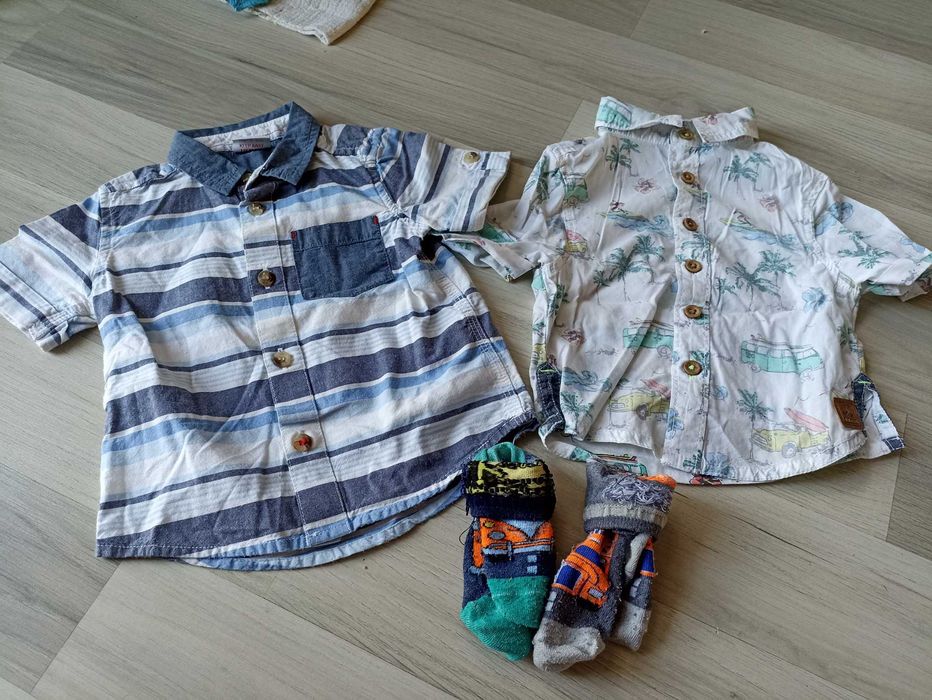 Mega paka dla chłopca 80 smyk, next, Reserved, H&M, bluezoo