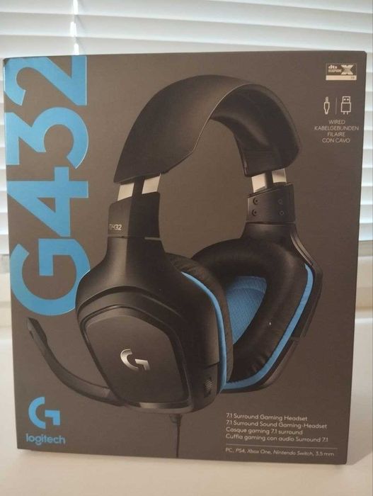 Нові ігрові навушники Logitech G432