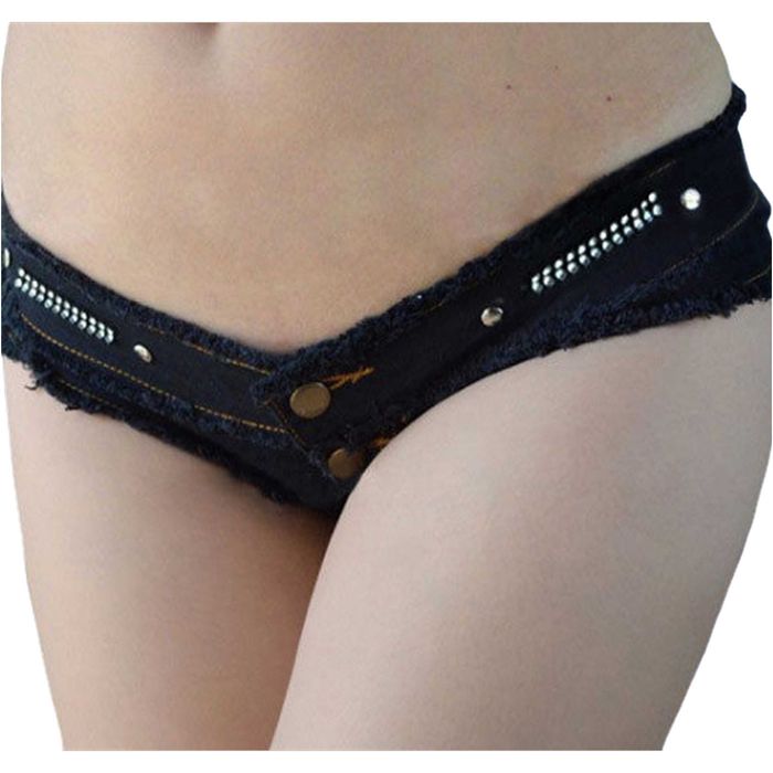 Krótkie Skąpe Spodenki Damskie Biodrówki Seksowne Na Lato M