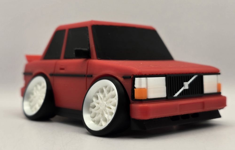 Volvo 240 Turbo druk 3d