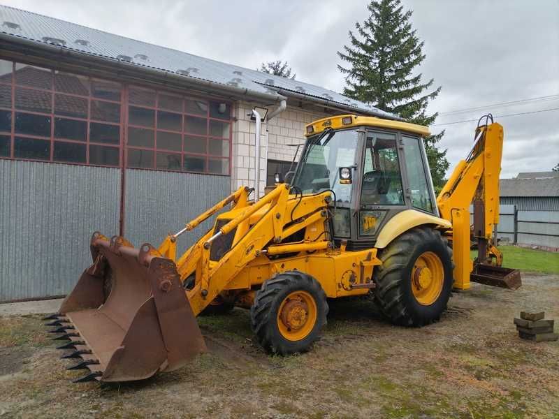 koparko ładowarka jcb 3cx  pełna opcja,  uszkodzona