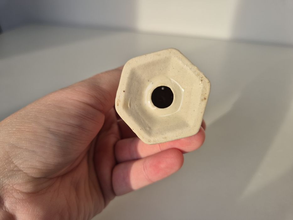 Pojemnik na przyprawy fajans Włocławek kobalt