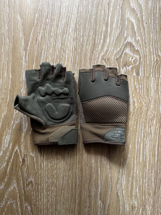 Тактичні рукавиці Helikon half finger mk2 olive Нові!