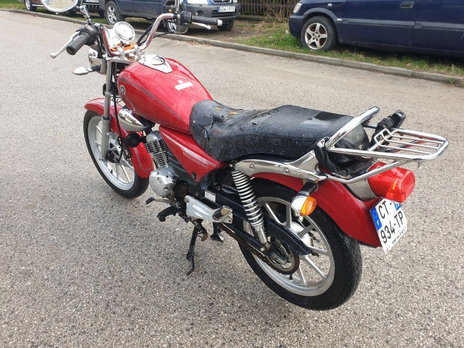 Yamaha YBR 125 Custom 2013r sprawna, do poprawek wizualnych