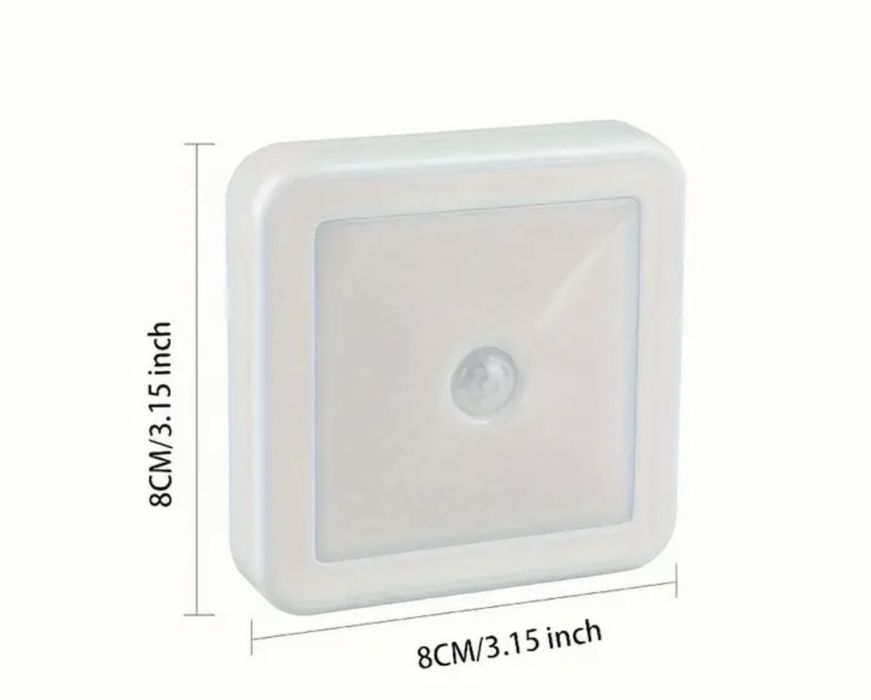 Світлодіодне тепле світло. Датчик руху