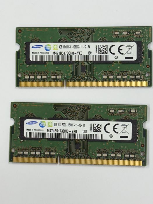 Kit 2 módulos RAM (2x4GB) Samsung, mod M471B5173QH0-YK0