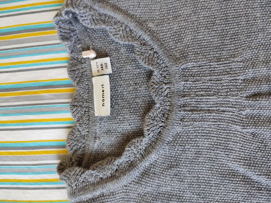 Name IT sweter wełna merino 146/152