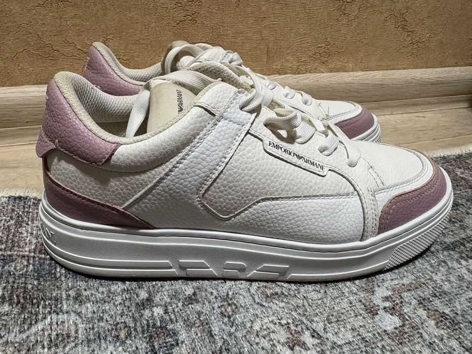 Кроссовки кожа Emporio Armani