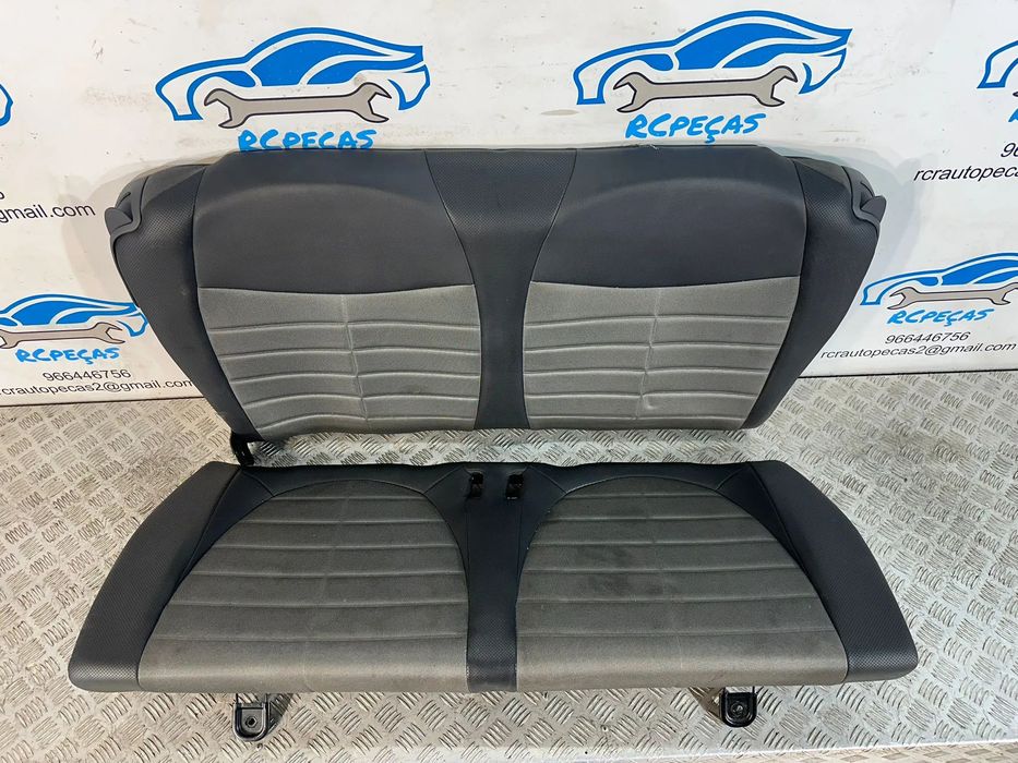 Conjunto Bancos Pele Perfurada Tecido Fiat 500 Sport 312 2007 -