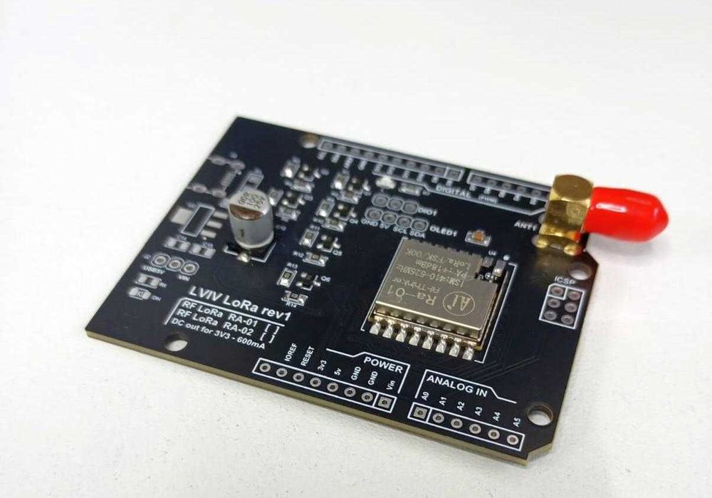 Модуль для Arduino RF LoRa Ra-01 SX1278 (410-525Мгц)